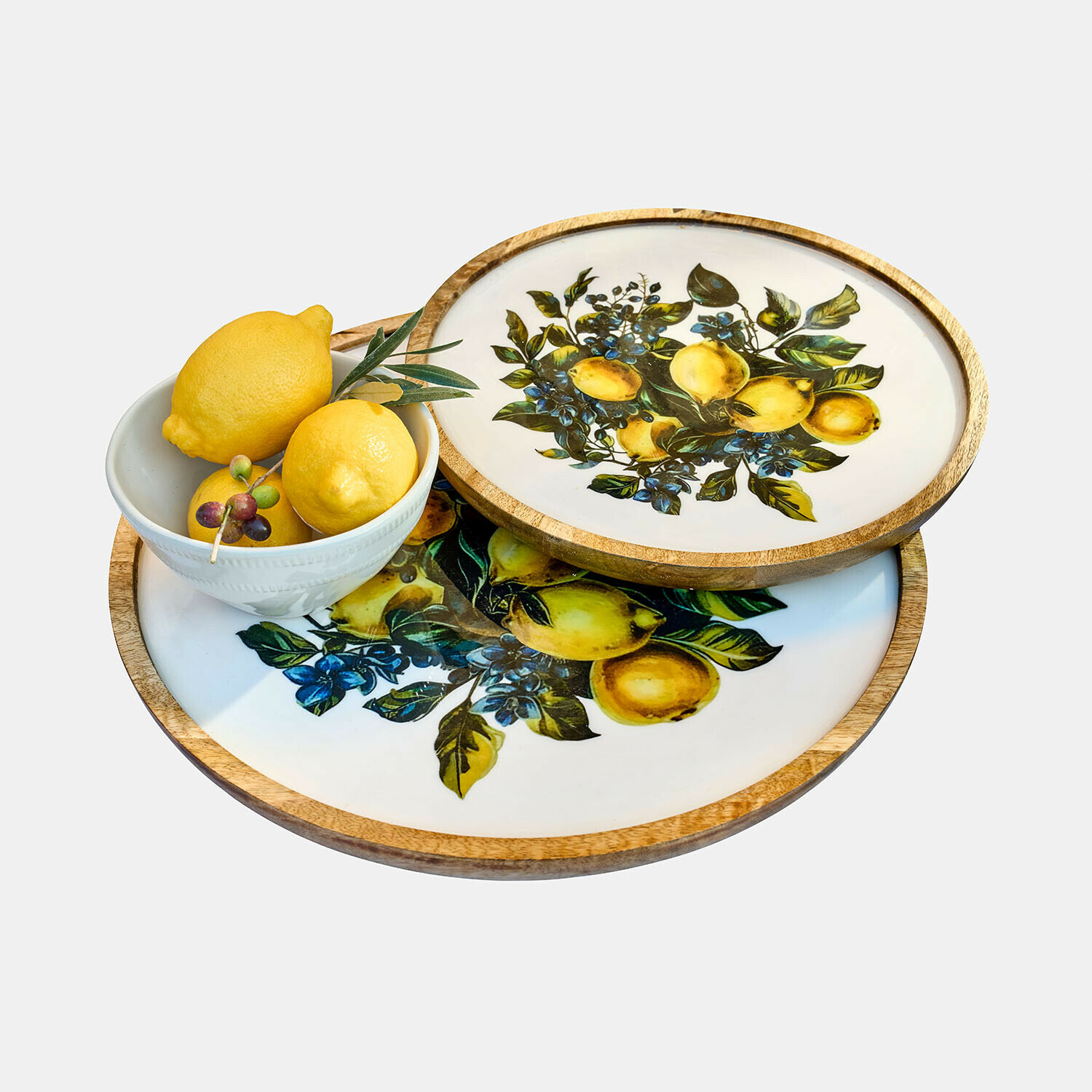 Coppia di vassoi Solianne