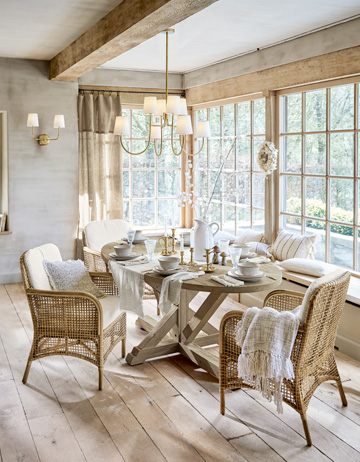 Il rattan: un materiale che fa tendenza