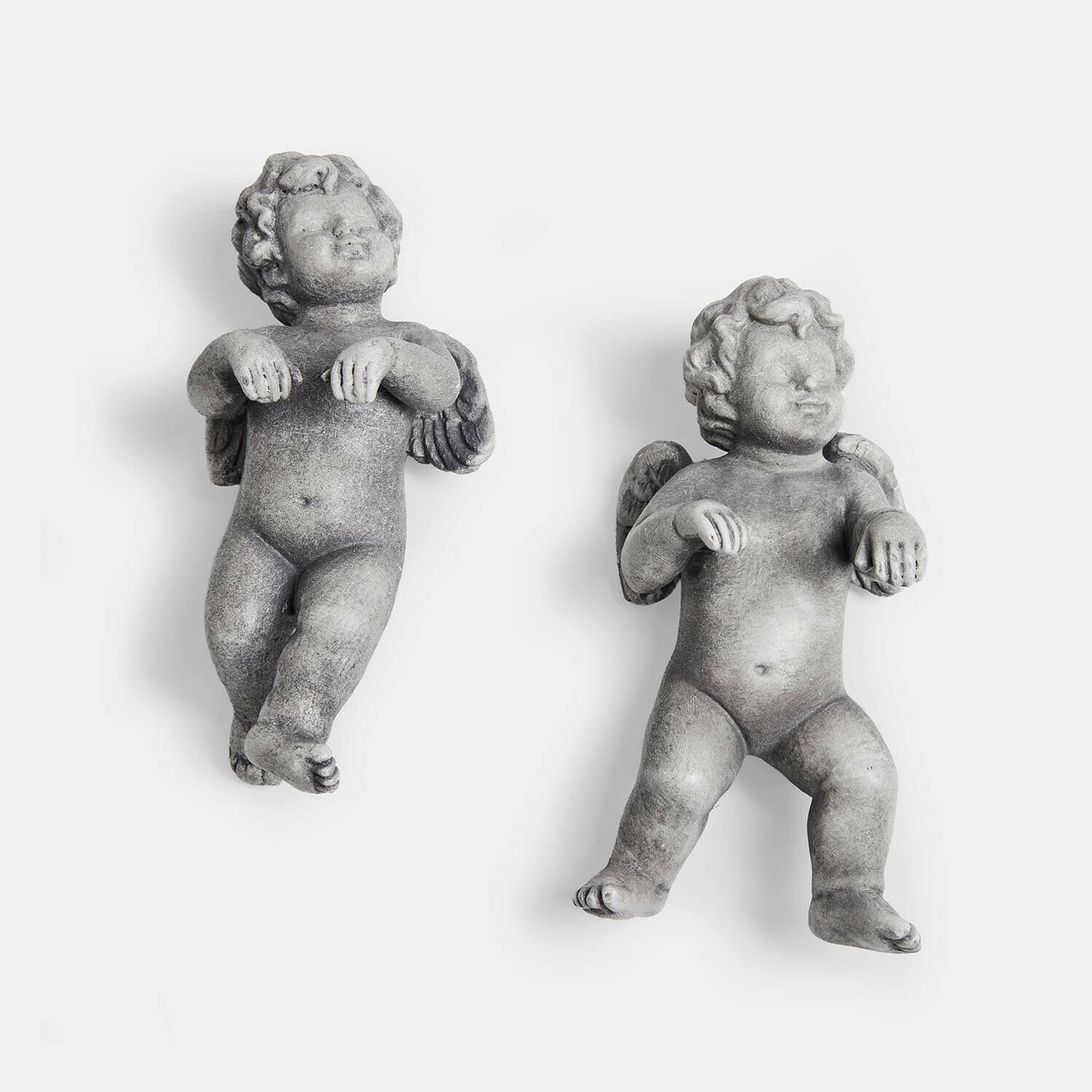 Coppia di angioletti decorativi Célestineau