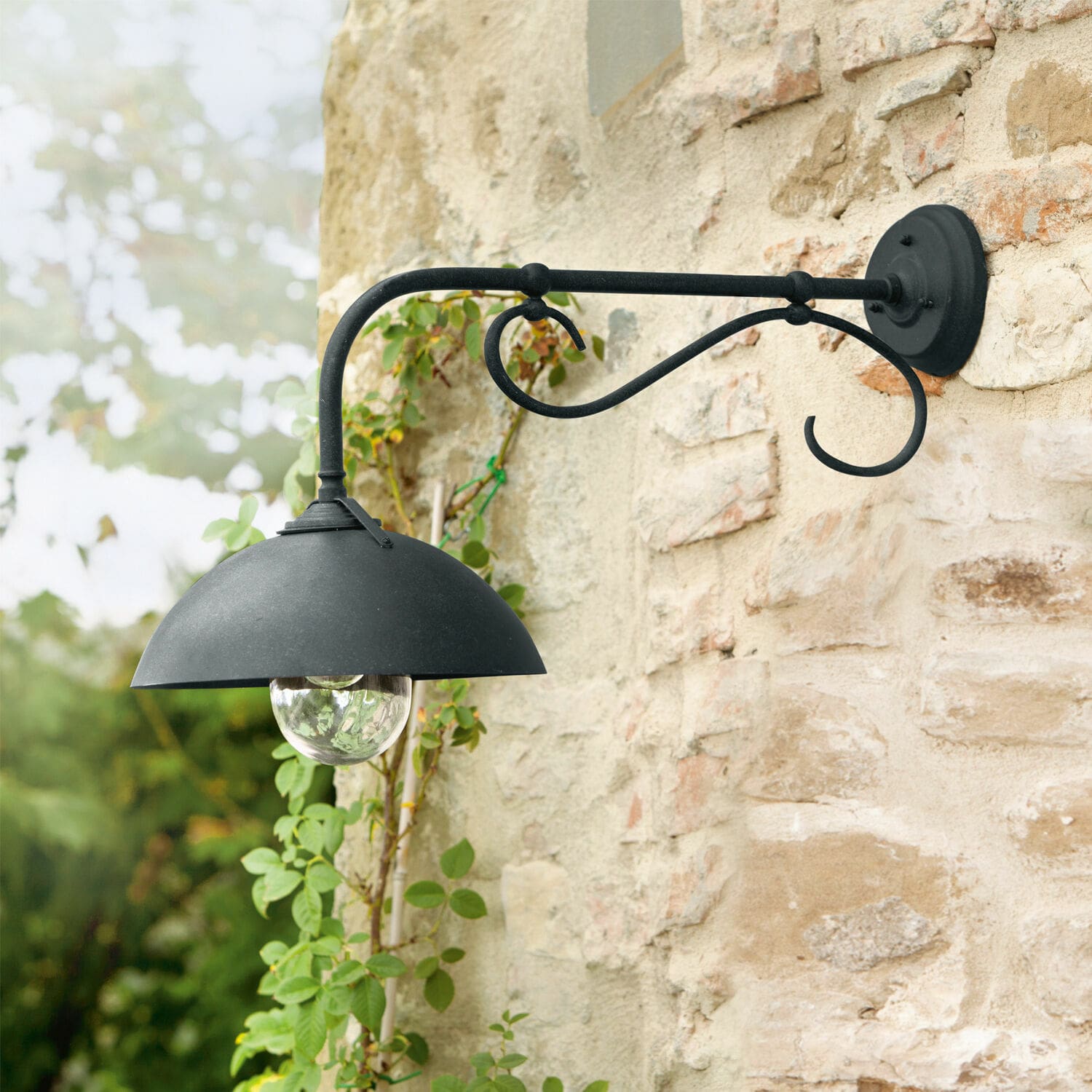 Lampada da parete per esterni Lupia