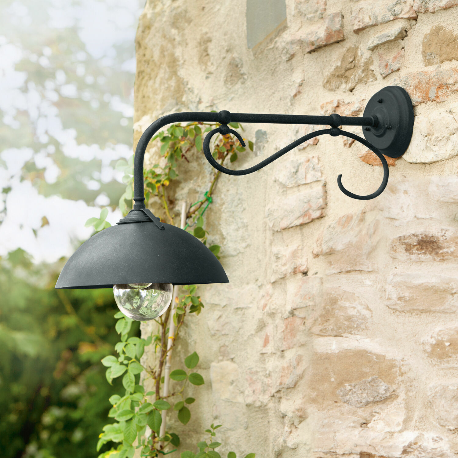 Lampada da parete per esterni Lupia