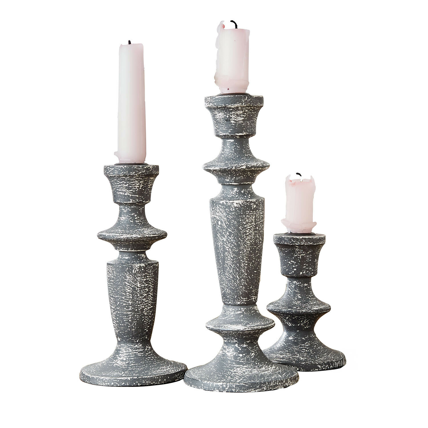 Set di 3 candelieri Ténébrelle
