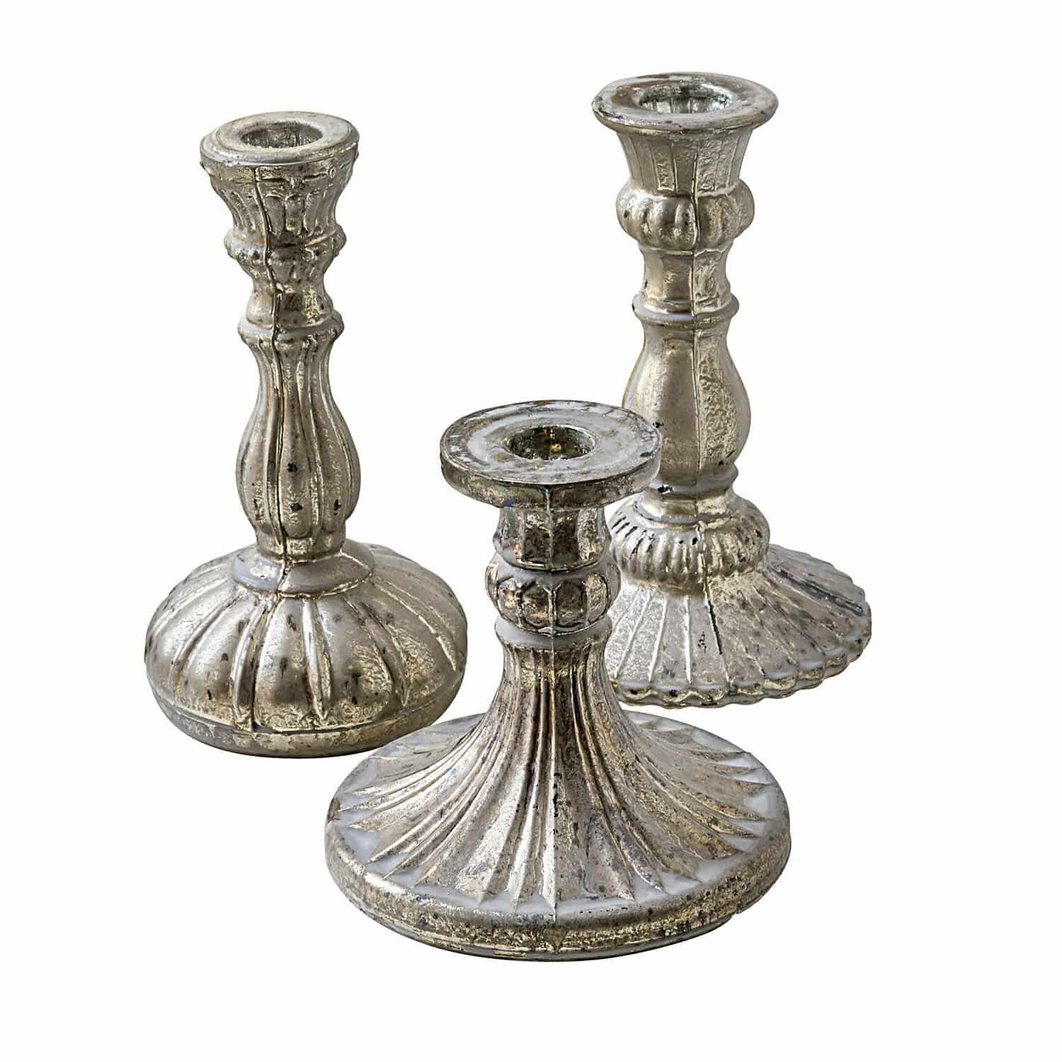 Set di 3 candelieri Bretagne