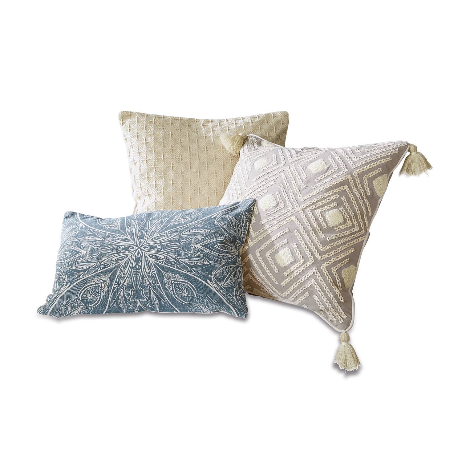 Set di 3 copricuscini Dupont