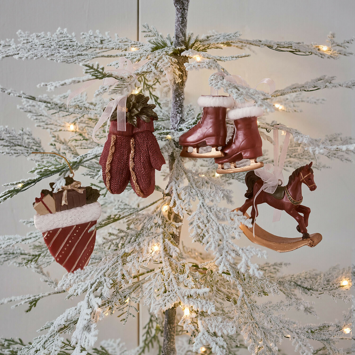 Set di 4 decorazioni da appendere Maisonpetite