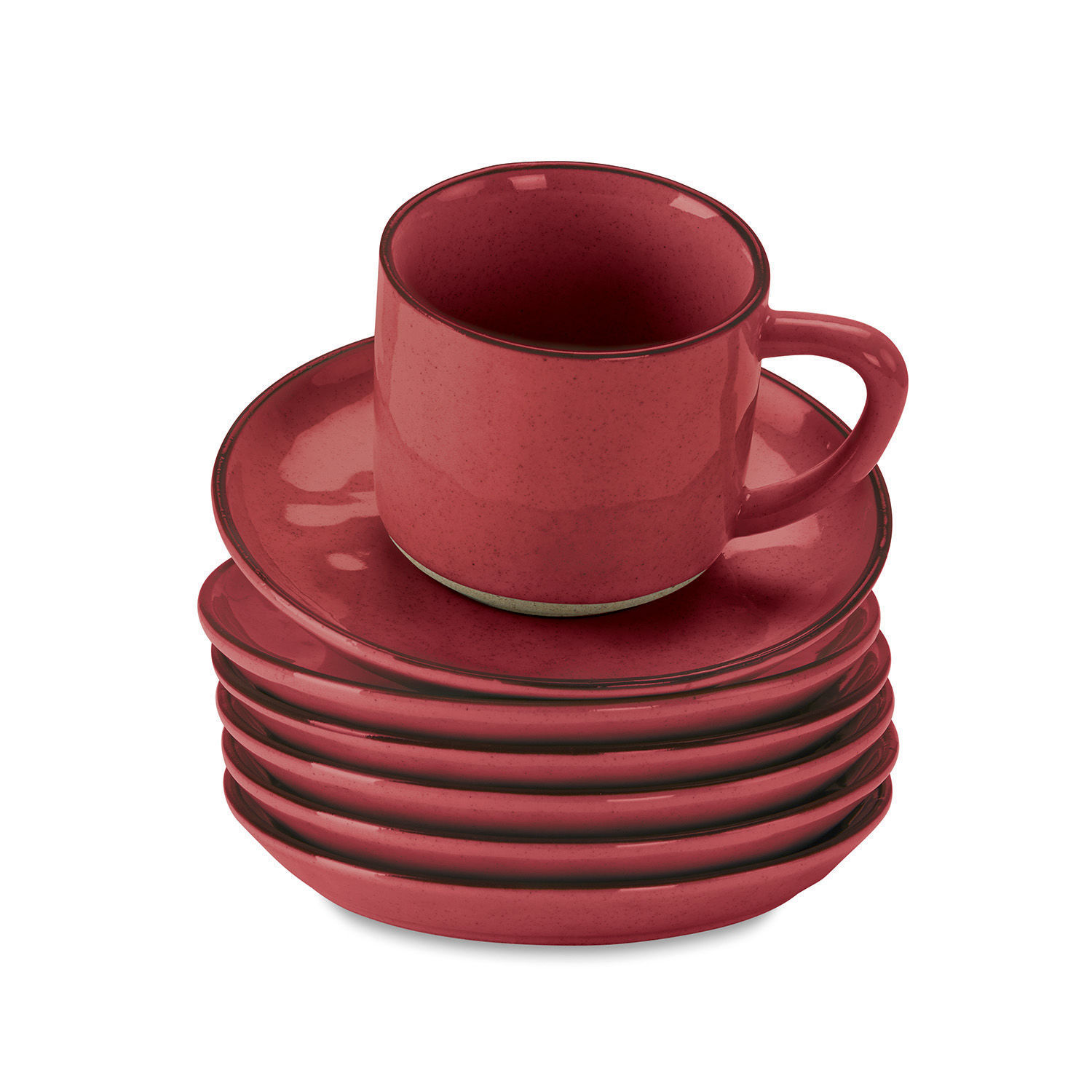 Set di 6 tazze con piattino Biarré