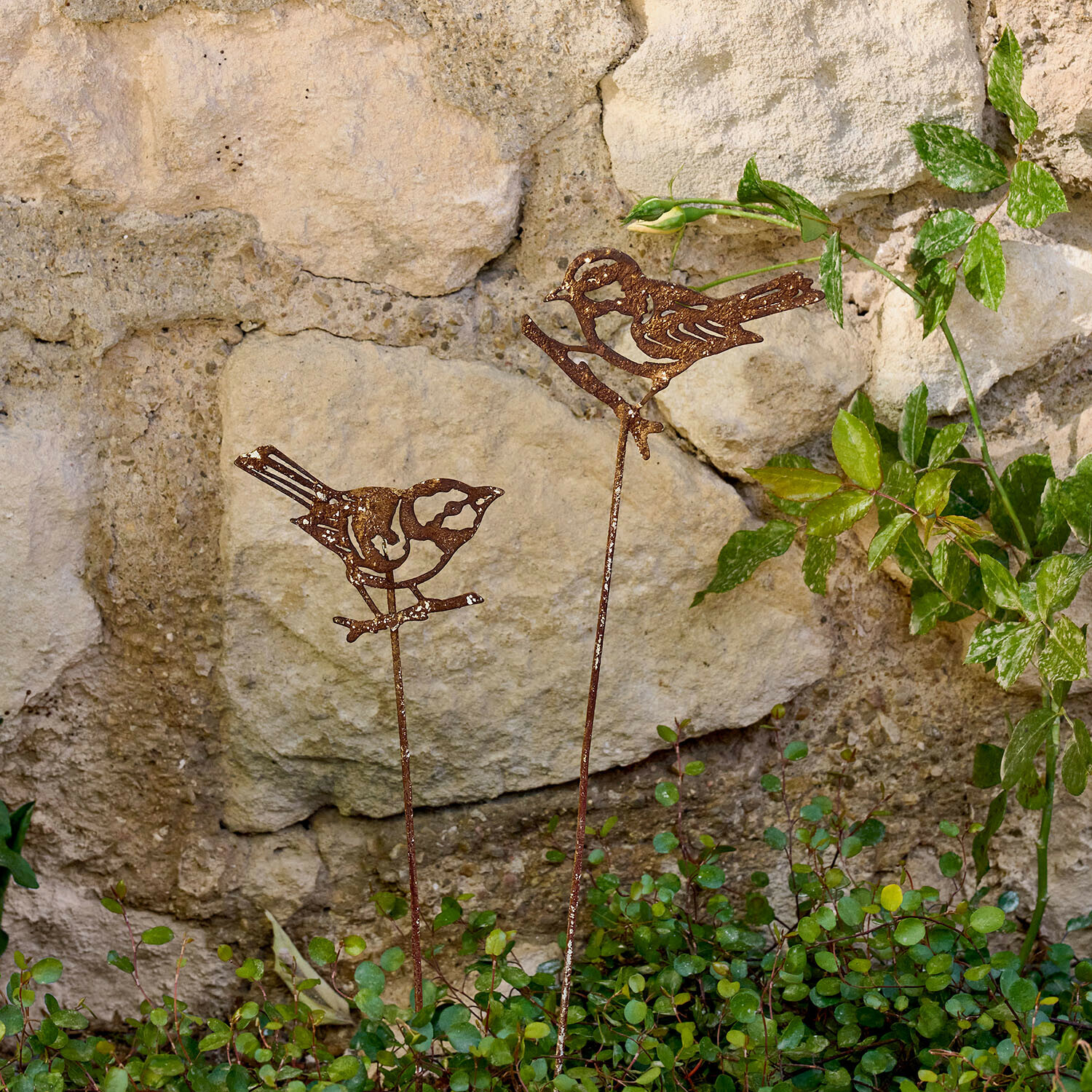 Set di 2 bastoni da giardino Pelvaron