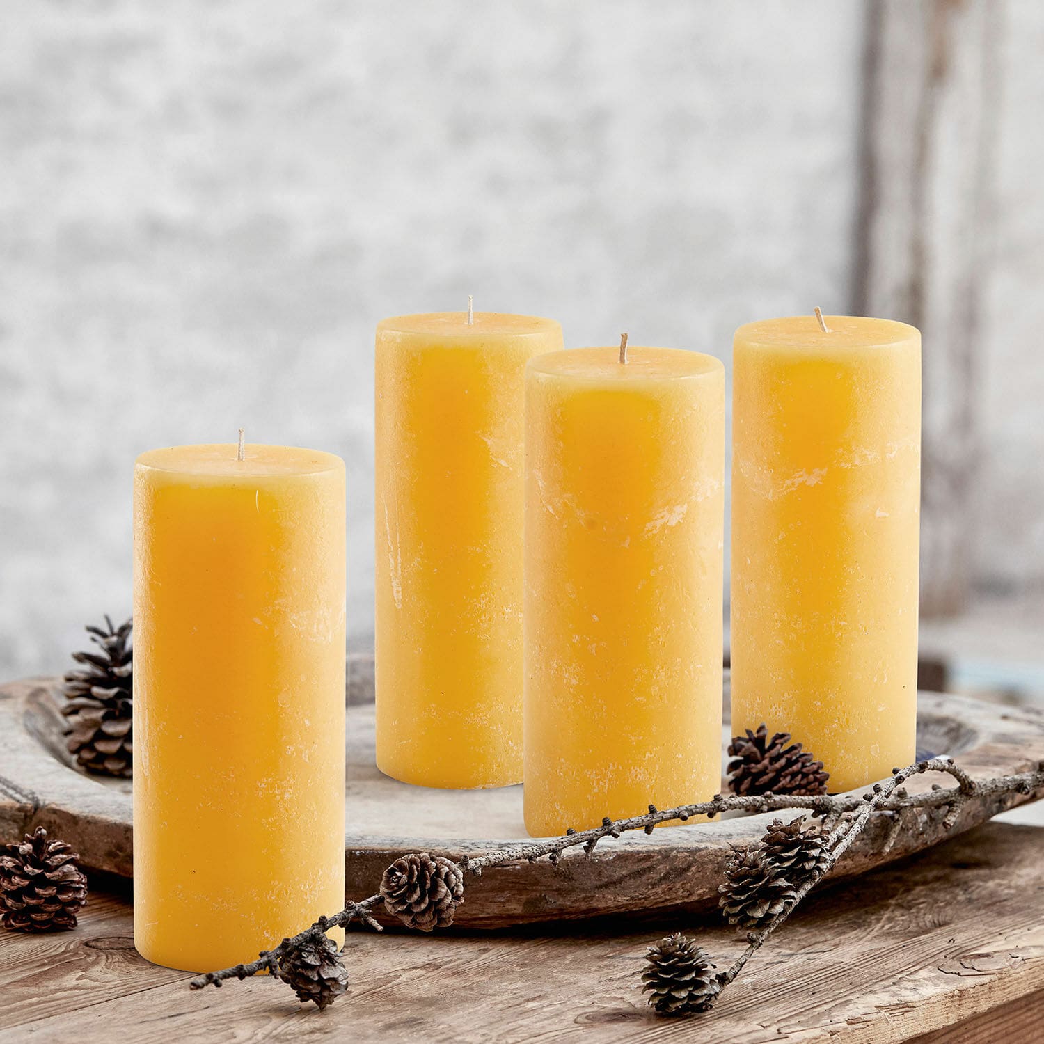 Set di 4 candele Homel