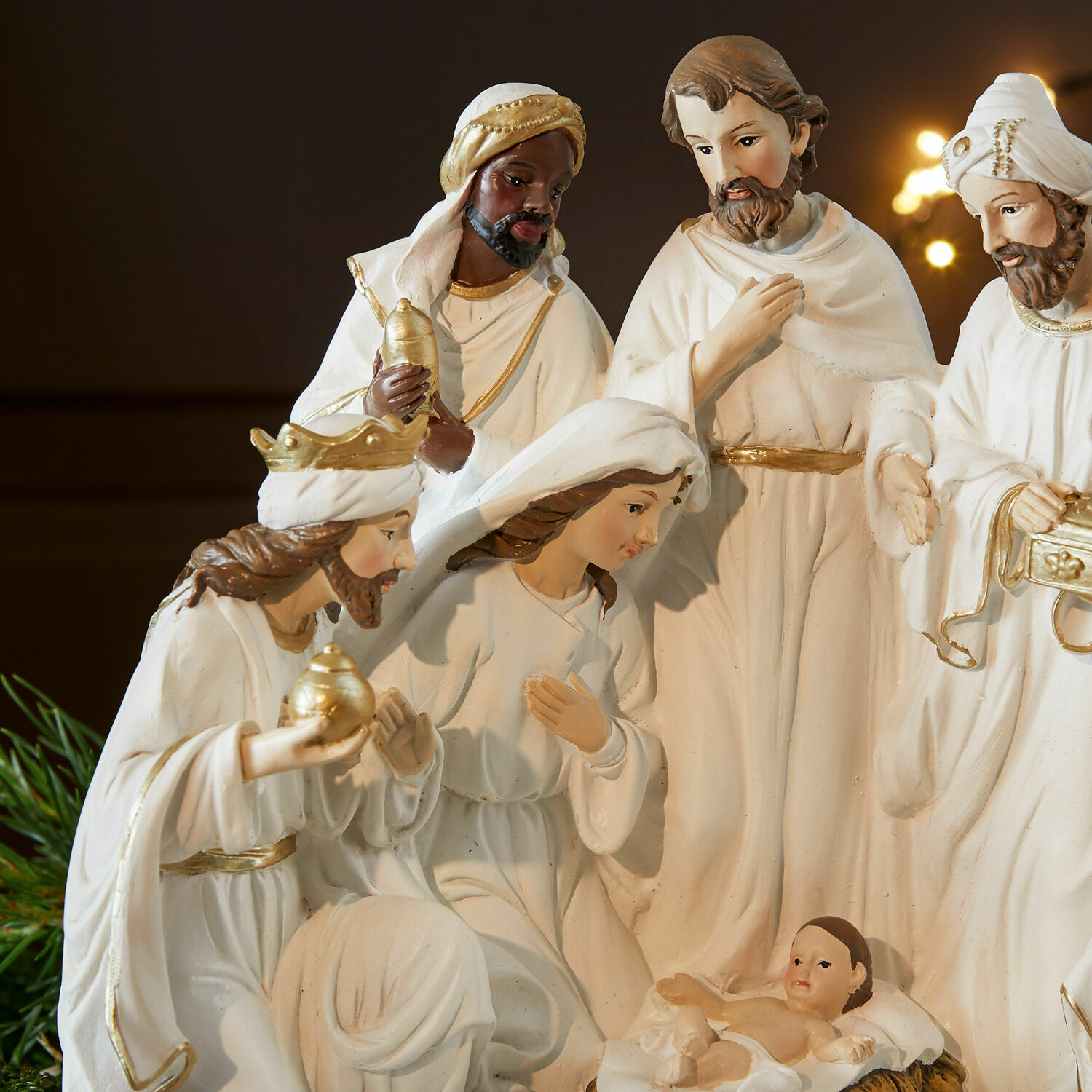 Gruppo di statuine natalizie Kanem