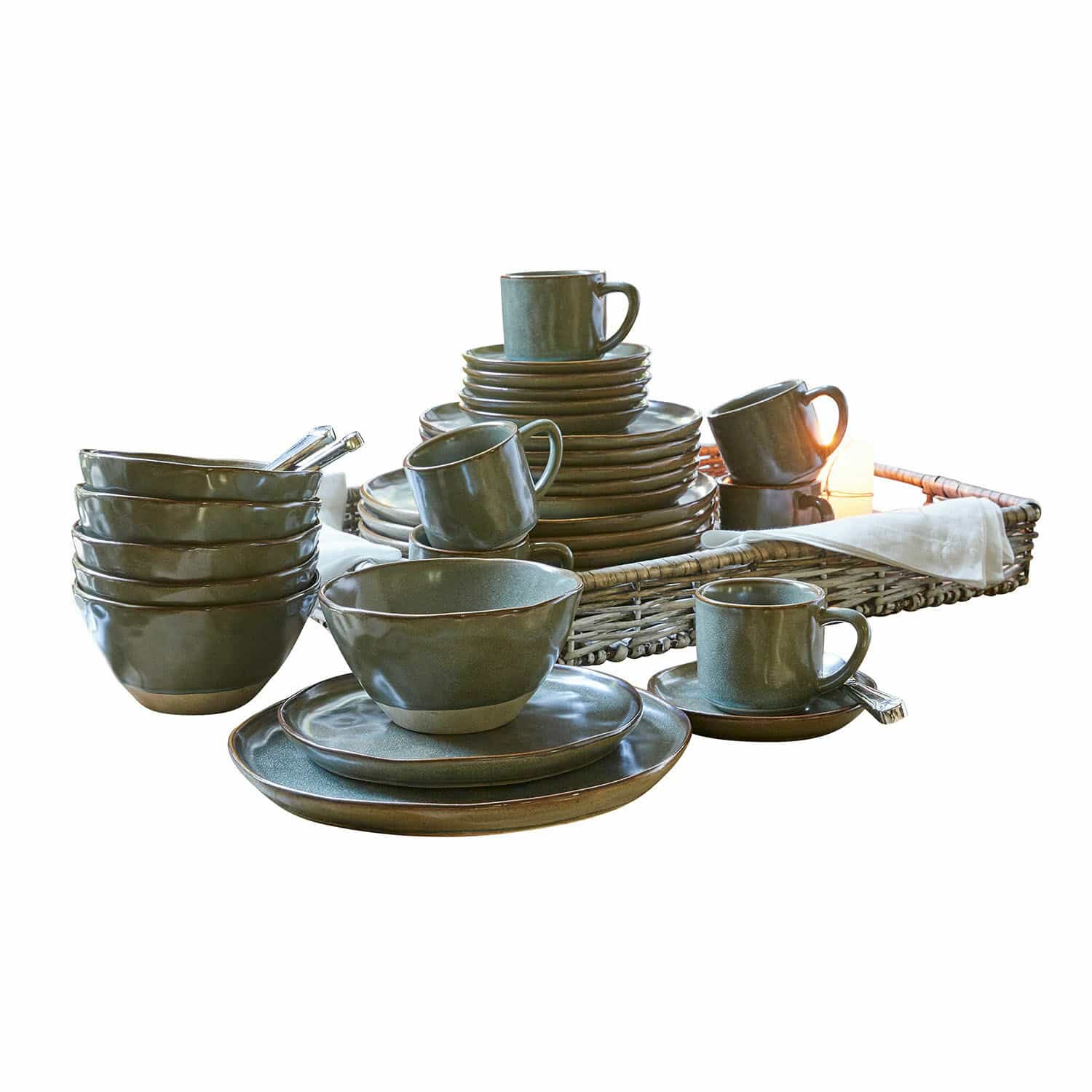 Set di 30 stoviglie Biarré