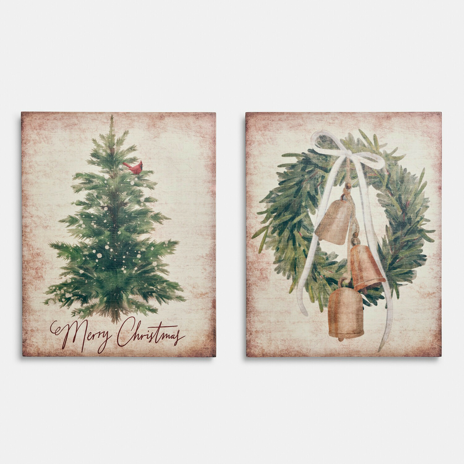 Coppia di quadretti decorativi Rimfalla