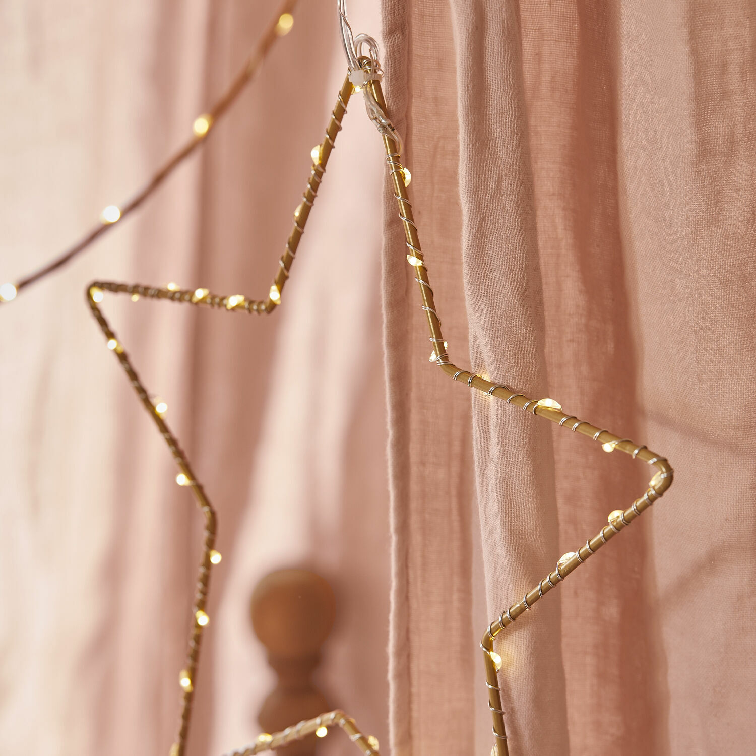 Coppia di decorazioni a luci LED Padden