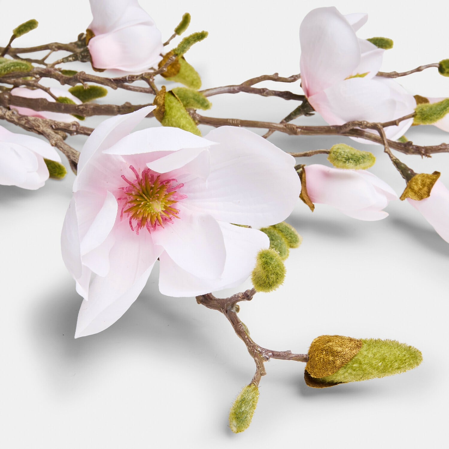 Coppia di fiori decorativi Aurélines