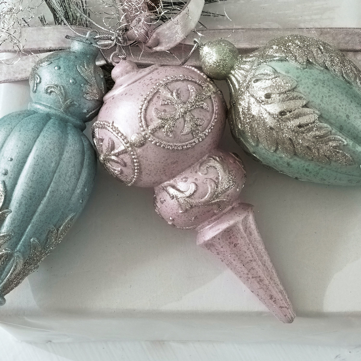 Set di 3 decorazioni natalizie Blaye