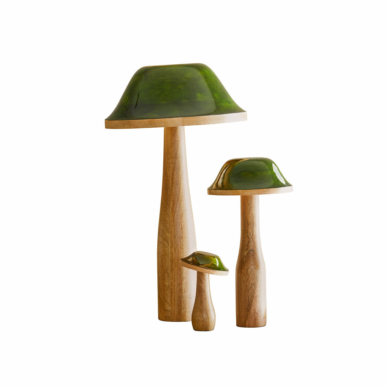 Set di 3 funghi decorativi Kivalor