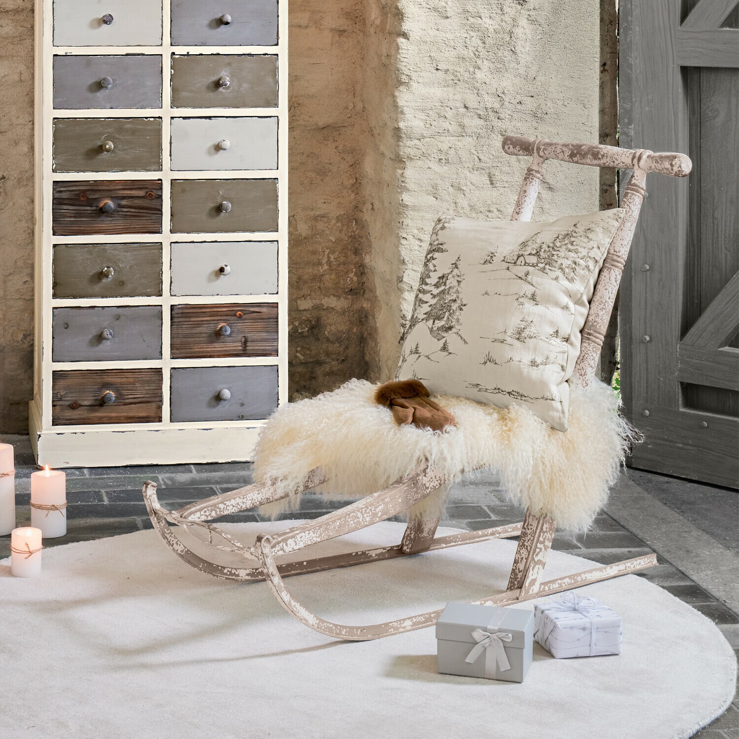 Slitta decorativa Wrenford