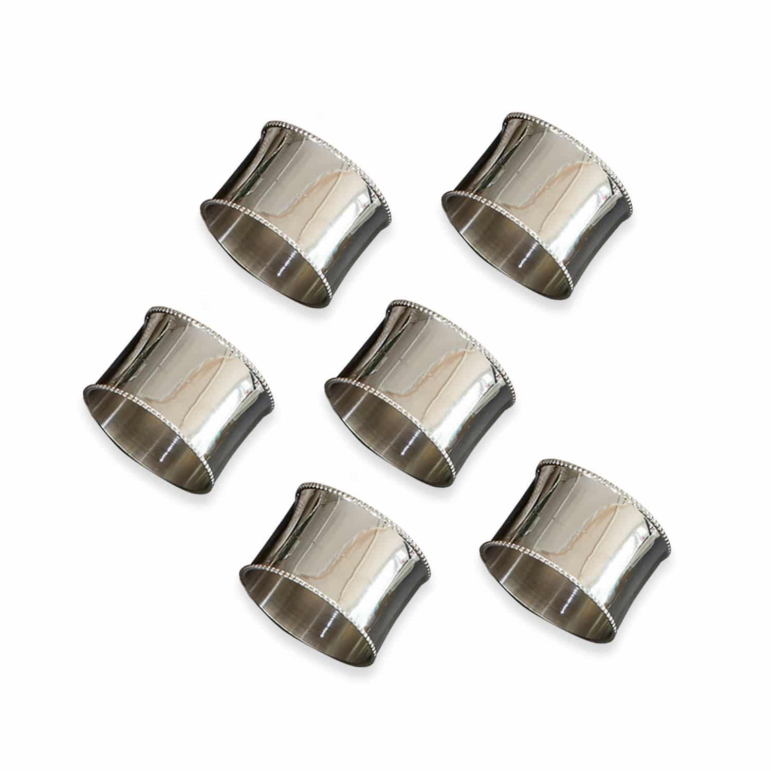 Set di 6 portatovaglioli Glannor