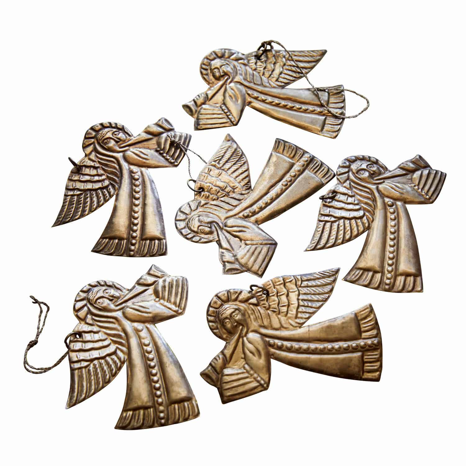 Set di 6 decorazioni da appendere Angels