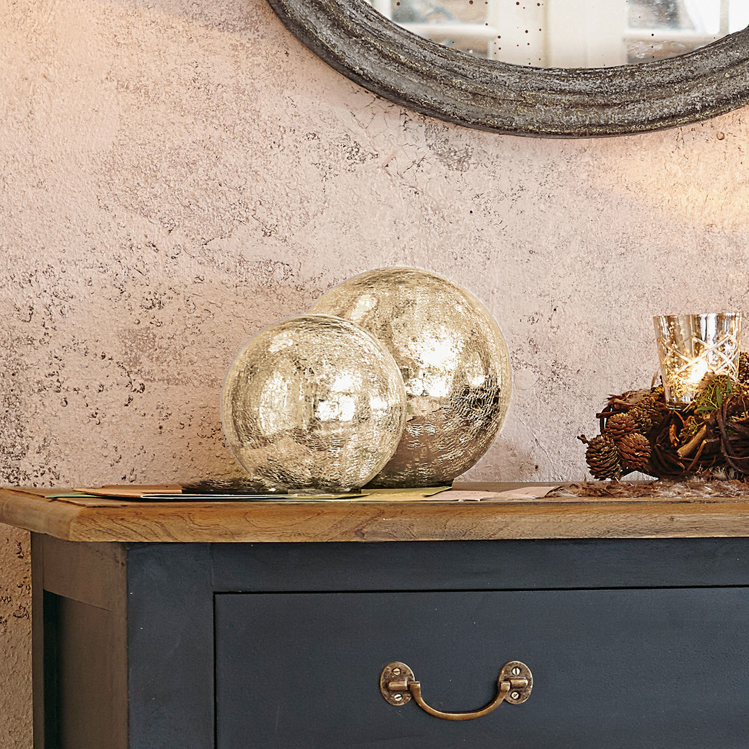 Coppia di sfere luminose Lightballs