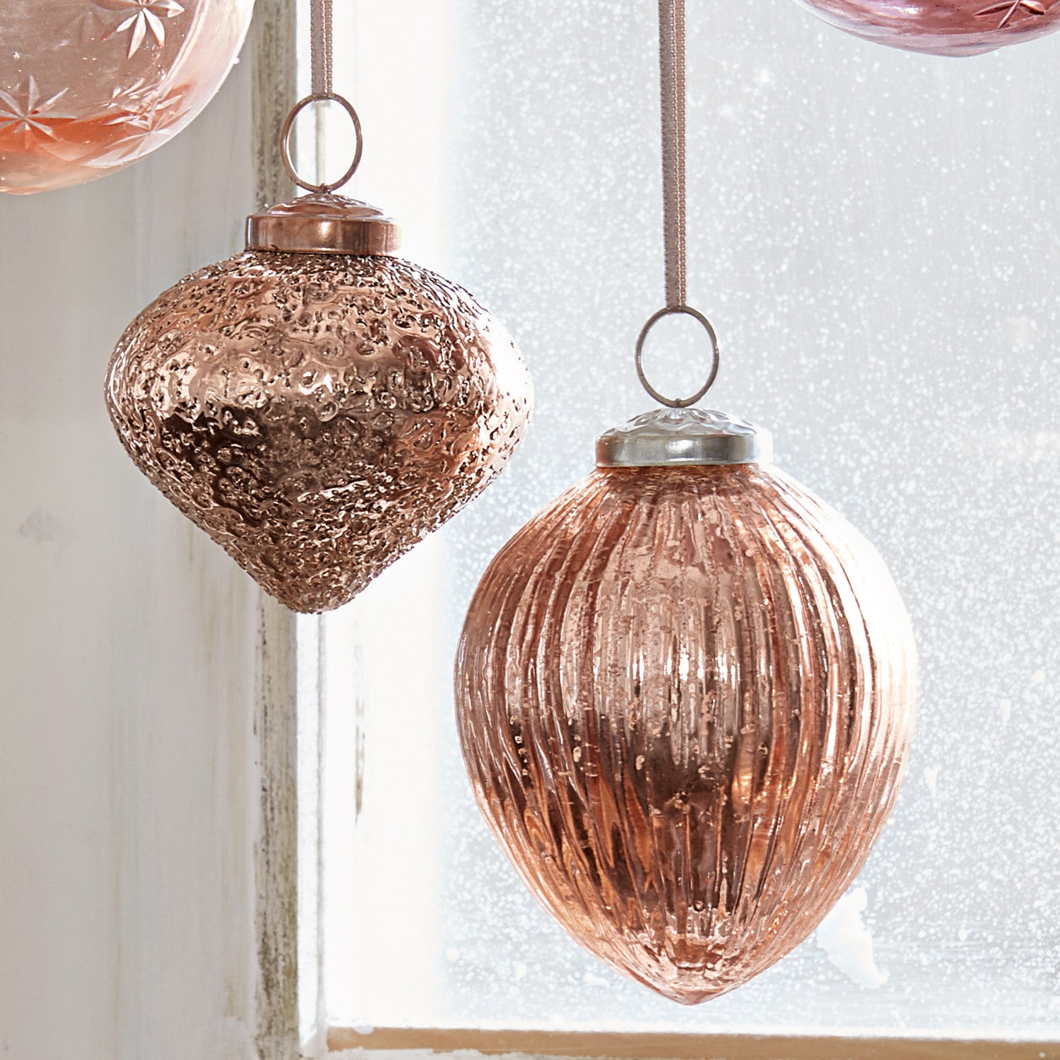Set di 4 decorazioni natalizie Katie