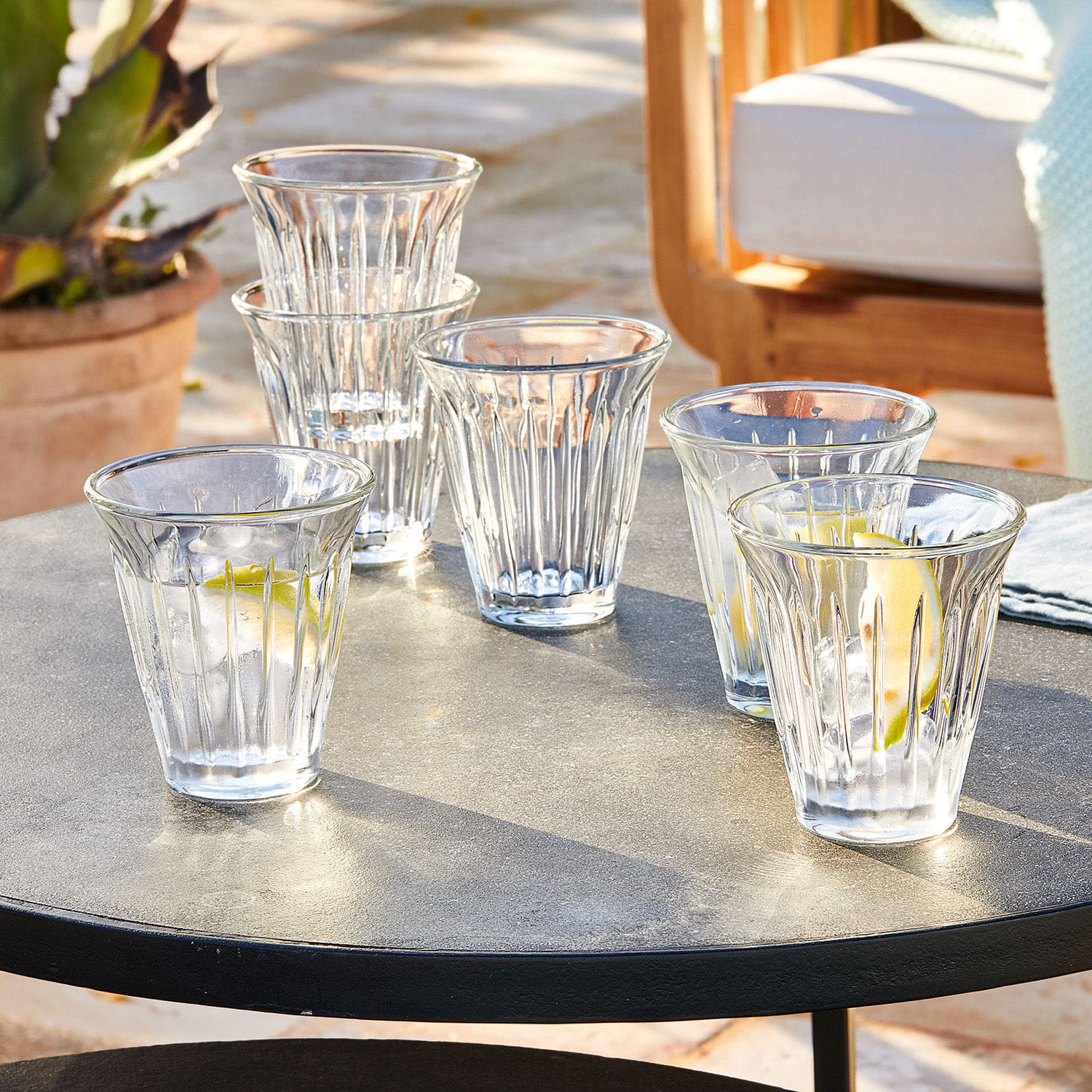 Set di 6 bicchieri da acqua Lesly