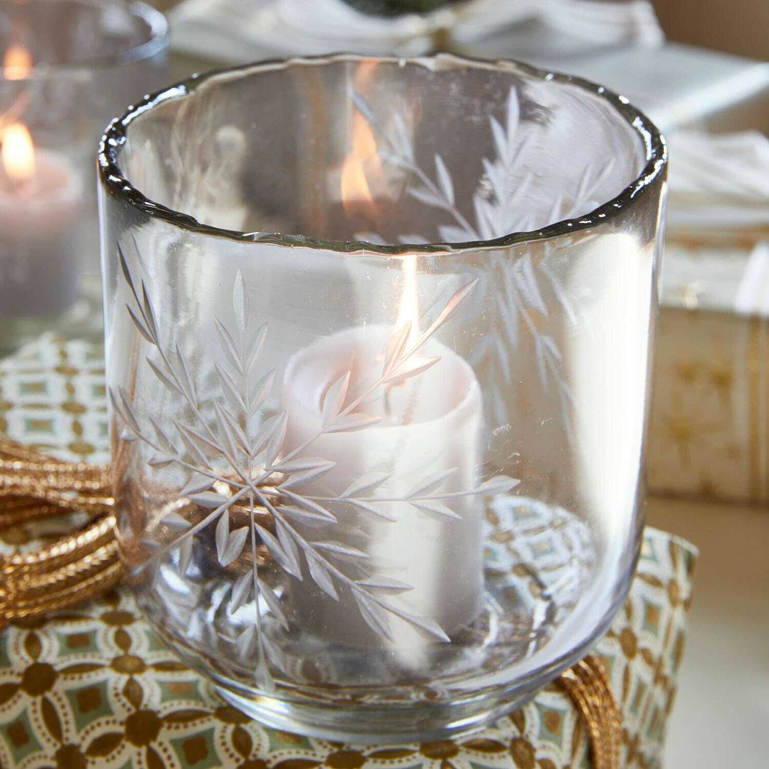 Set di 3 lanterne Selhild