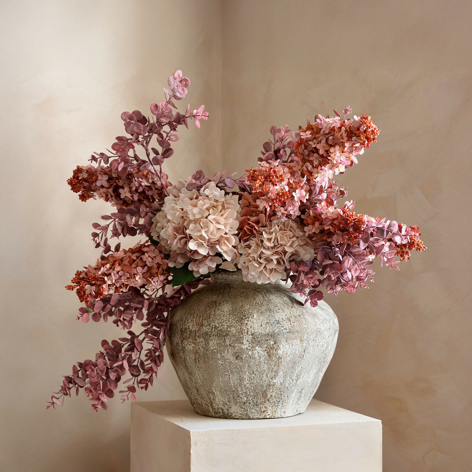 Set di 3 fiori decorativi Ylvi