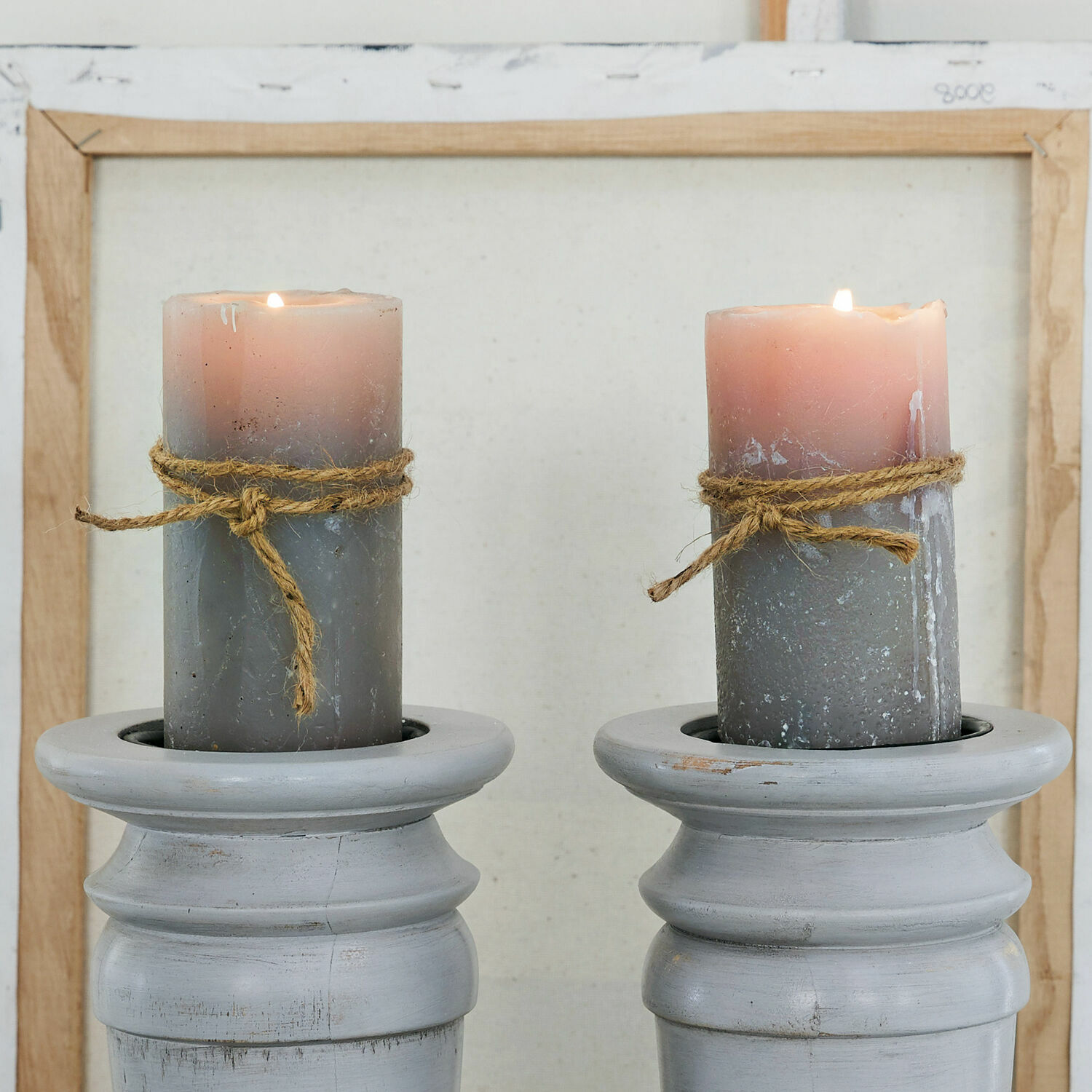 Set di 4 candele Braga
