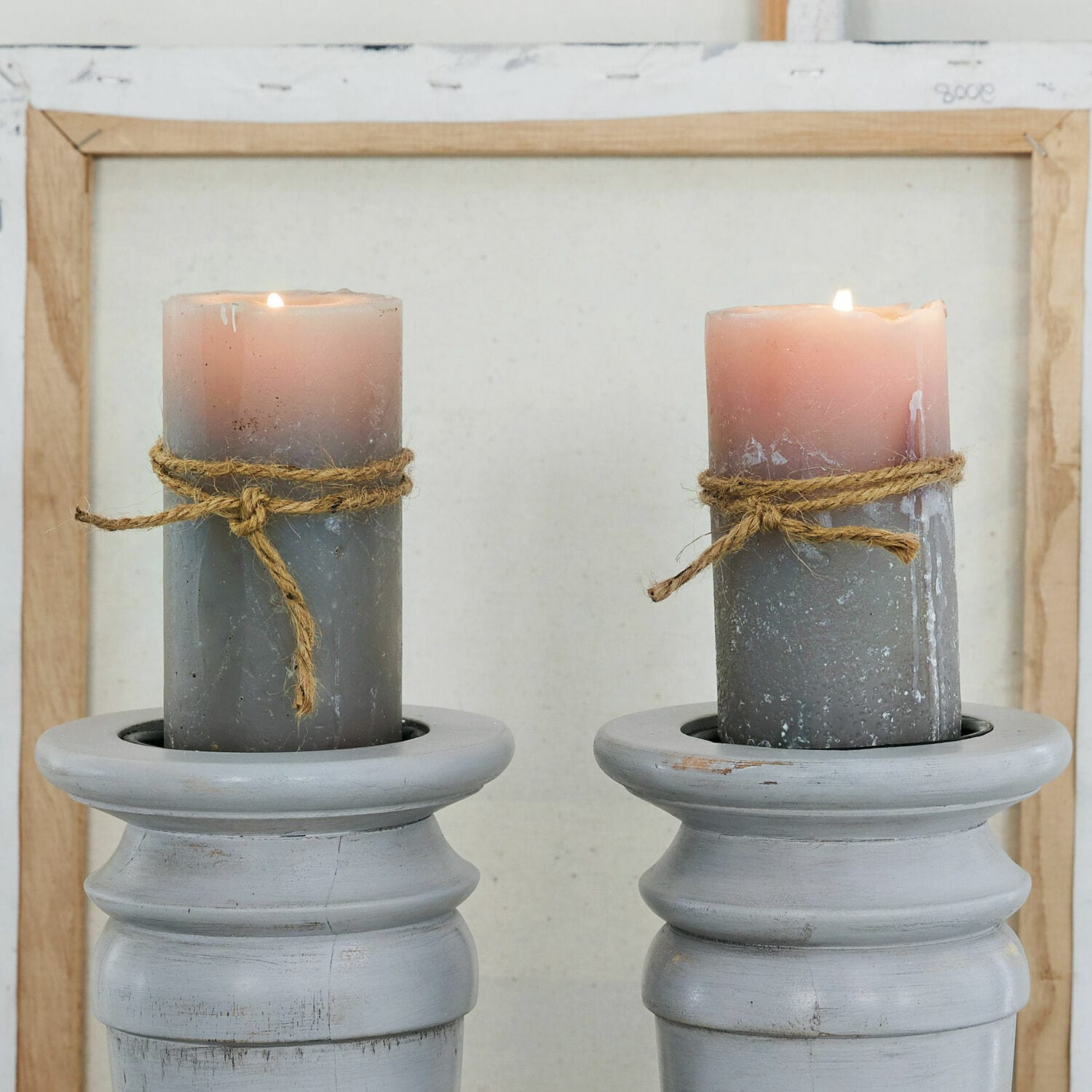 Set di 4 candele Braga
