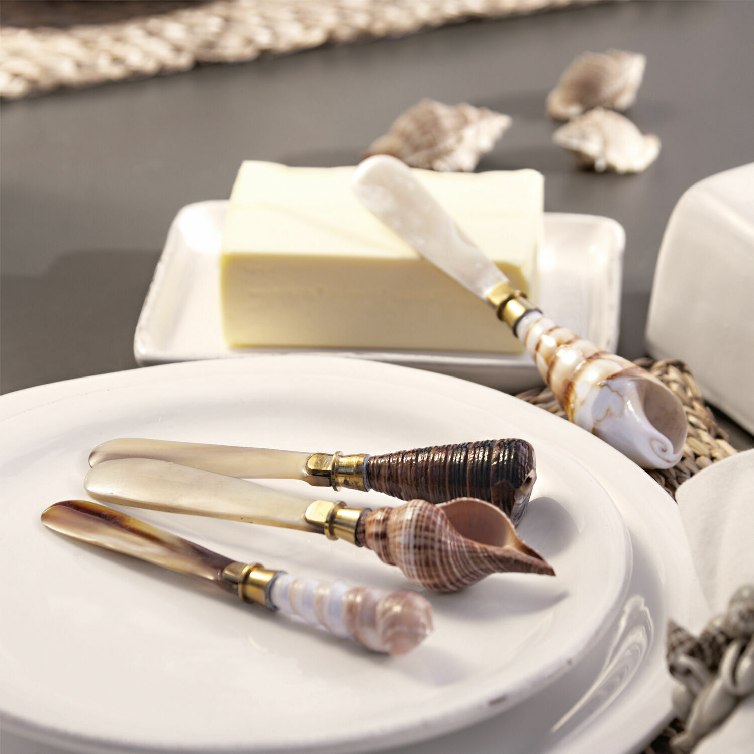 Set di 4 coltelli da burro Ruby
