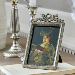 Cornice Erine argento antico