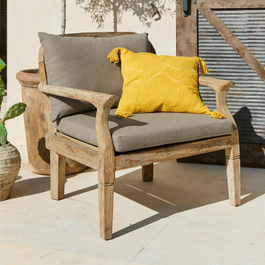 Poltrona Brentwood talpa/marrone