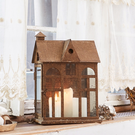 Lanterna Sweet Home color ruggine